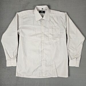 Givenchy Gentlemen Dress Shirt Mens 17.5-41 Vintage Longsleeve‎ Button Up Gray